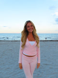 Lovergirl Wrap Two Piece Set